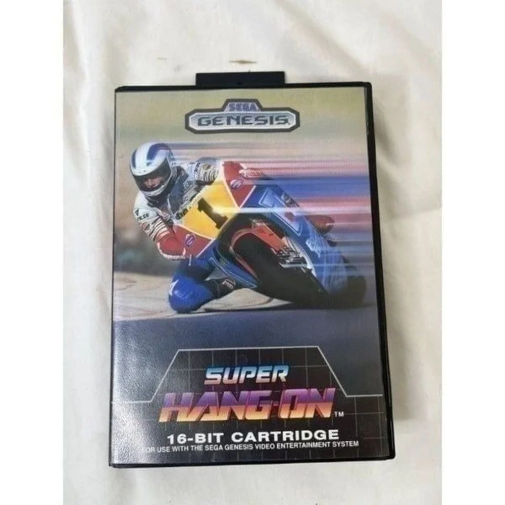 Super Hang-On Sega Genesis -with Original‎ Manual & Cartridge CIB Authentic!